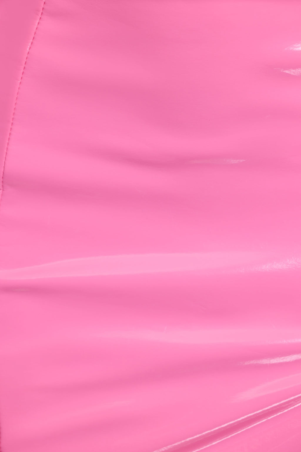 Vinyl Underwired Bralette in Pink