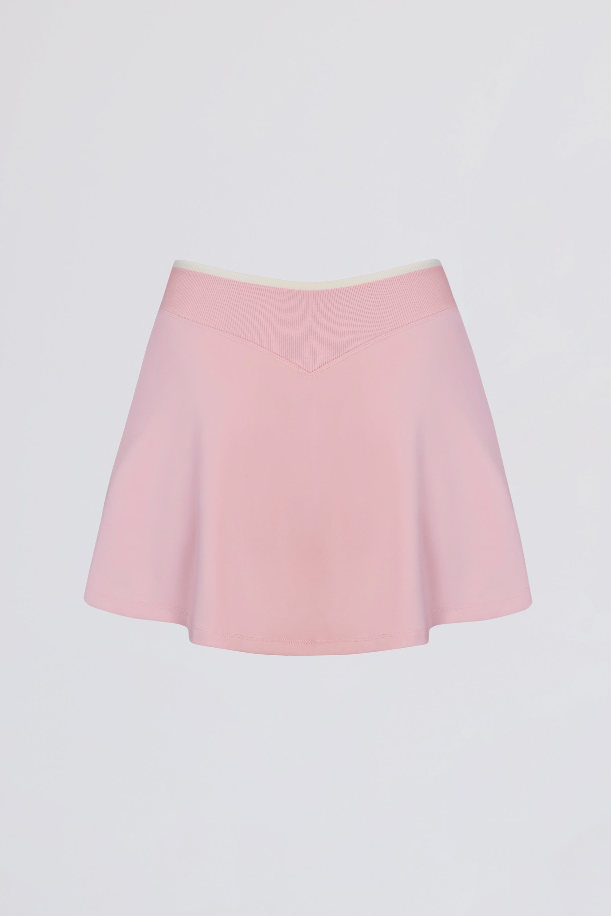 Soft Active Crossover Mini Skort in Powder Pink