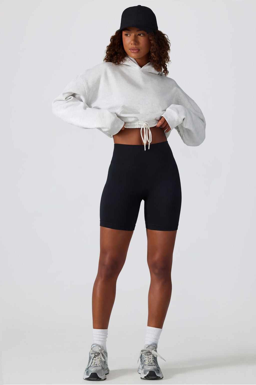 Super Sculpt Seamless Biker Shorts in Black