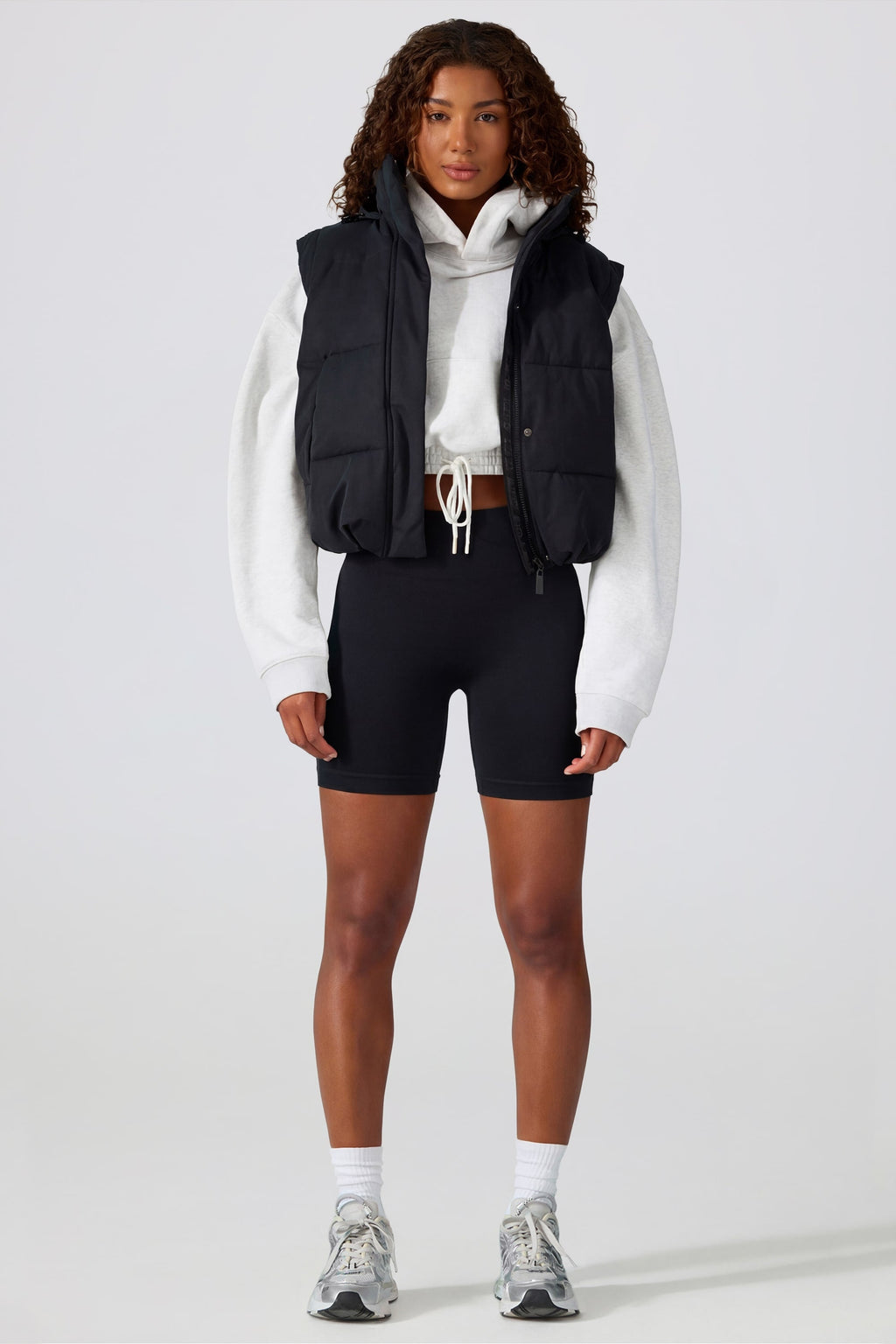 Super Sculpt Seamless Biker Shorts in Black