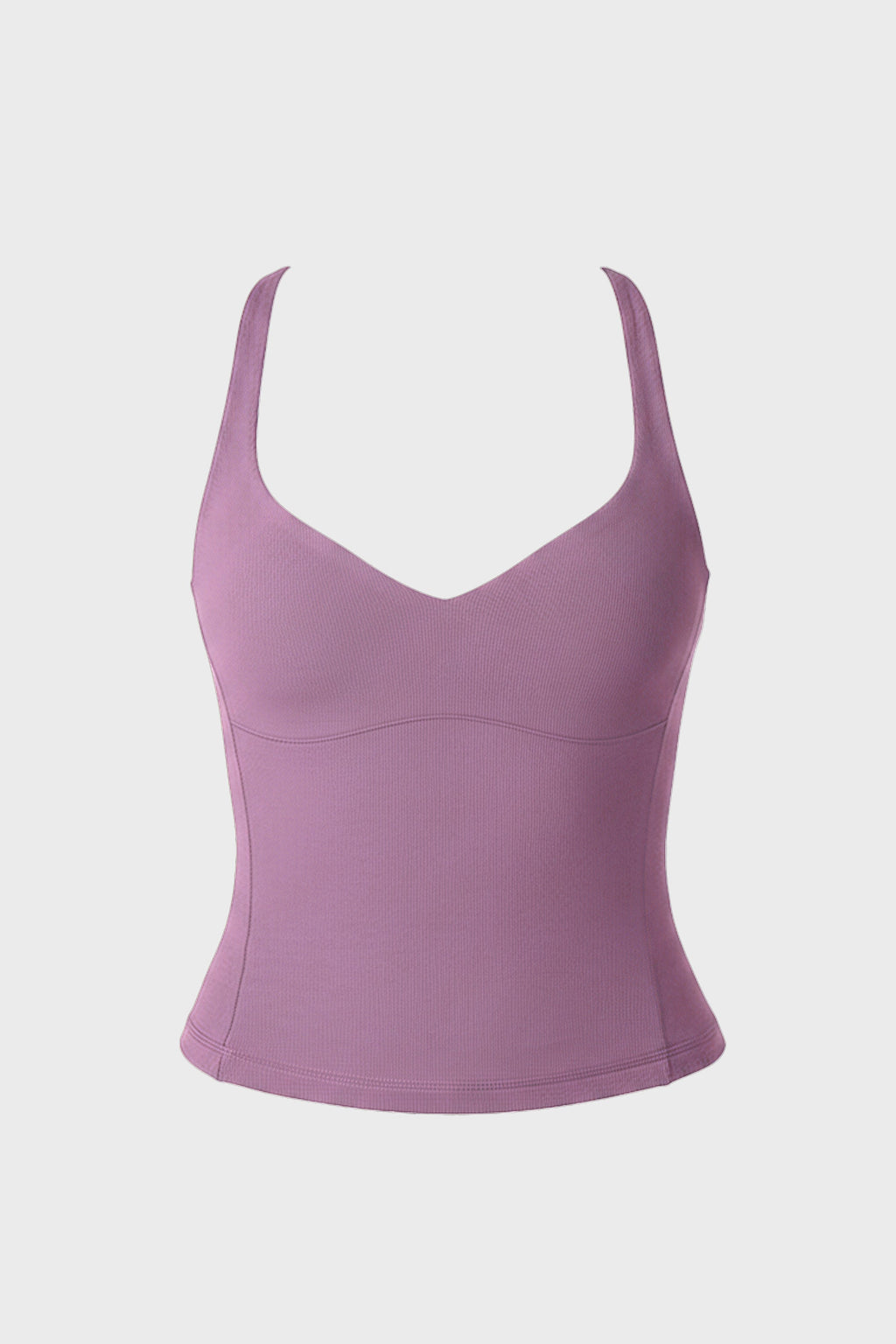 Soft Active Sweetheart-Neck Tank Top in Dusk