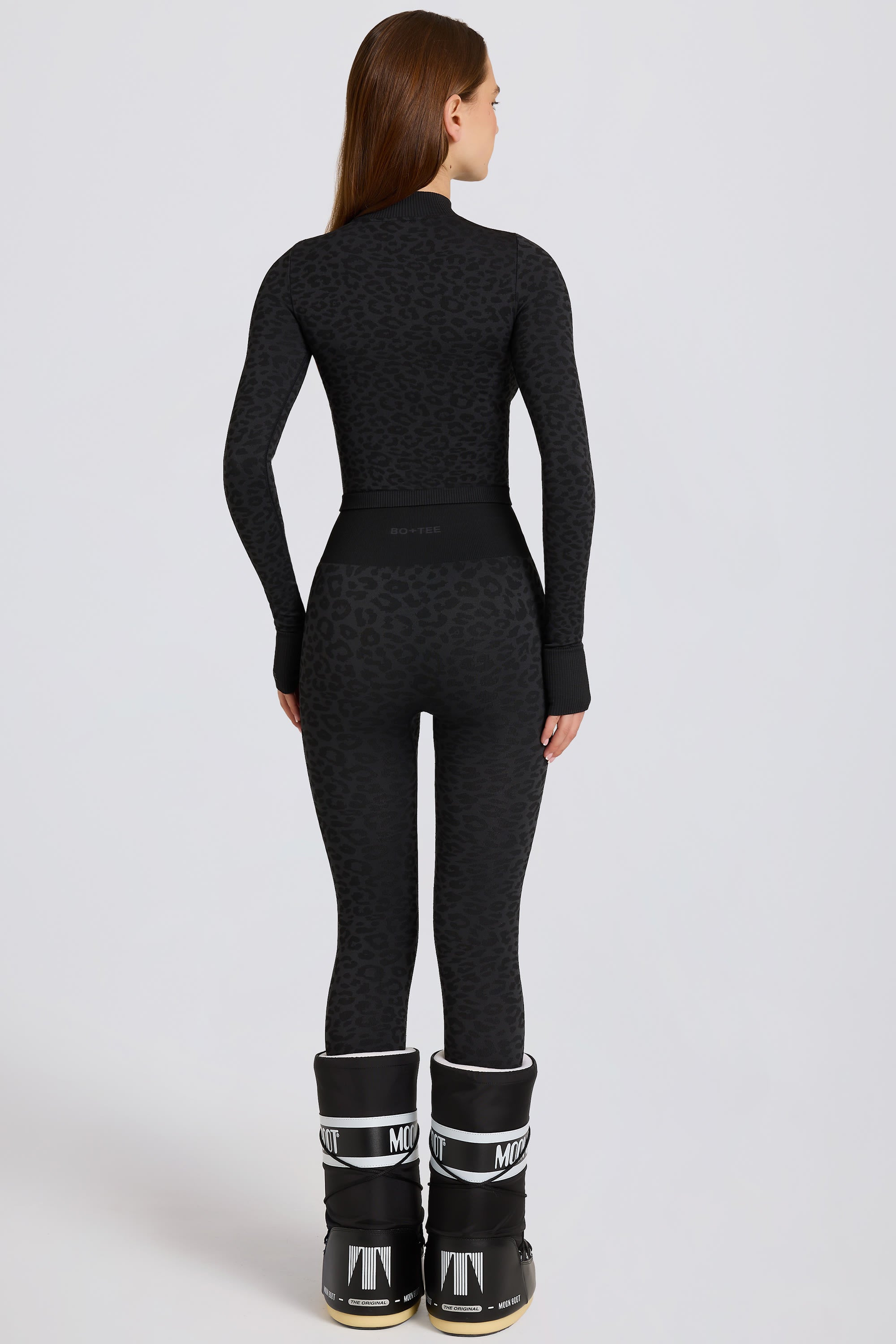 Thermal Base-Layer Leggings in Black