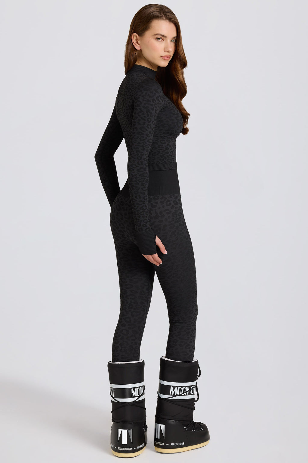 Thermal Base-Layer Leggings in Black