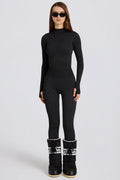 Thermal Base-Layer Leggings in Black