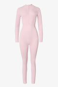 Thermal Base-Layer Jumpsuit in Powder Pink