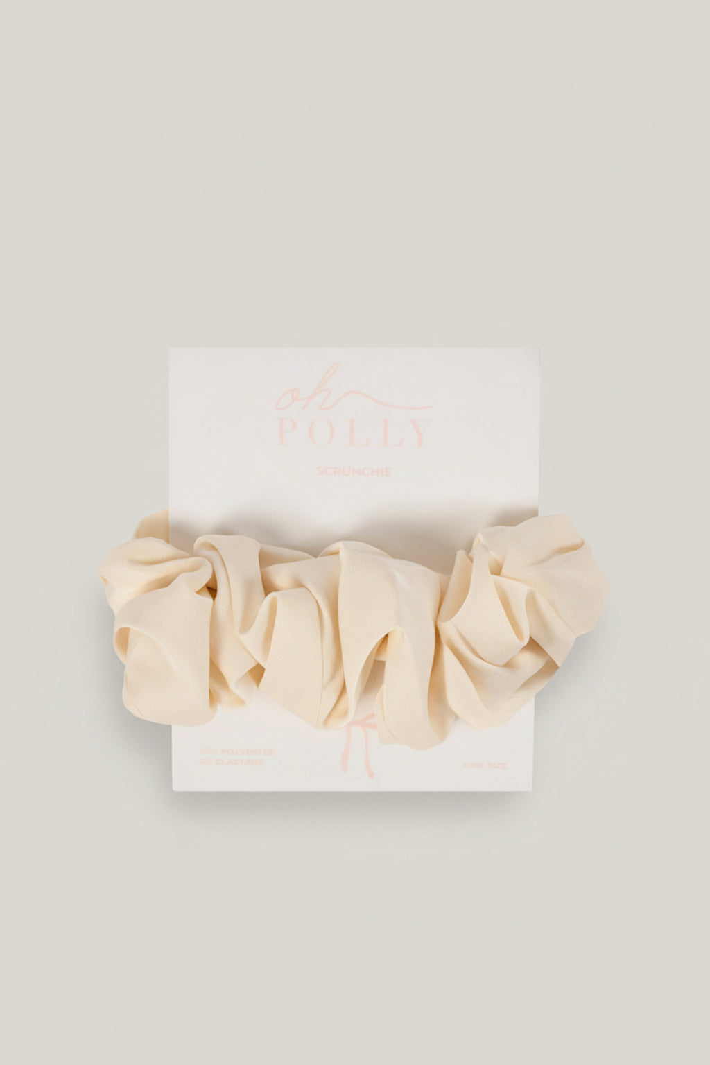 Oversized Scrunchie in Ivory